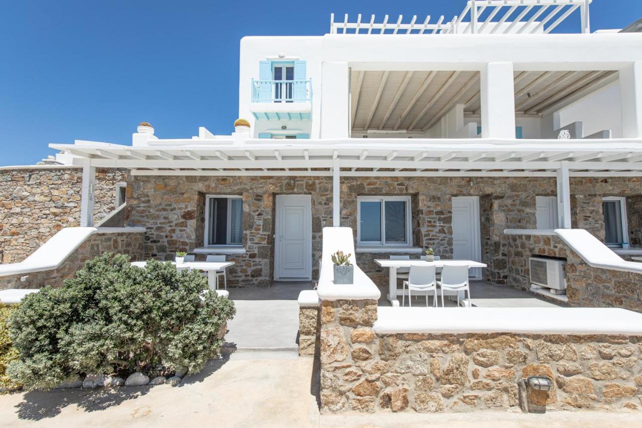 Sea & Stone Residence Mykonos プラティス・ヤロス エクステリア 写真