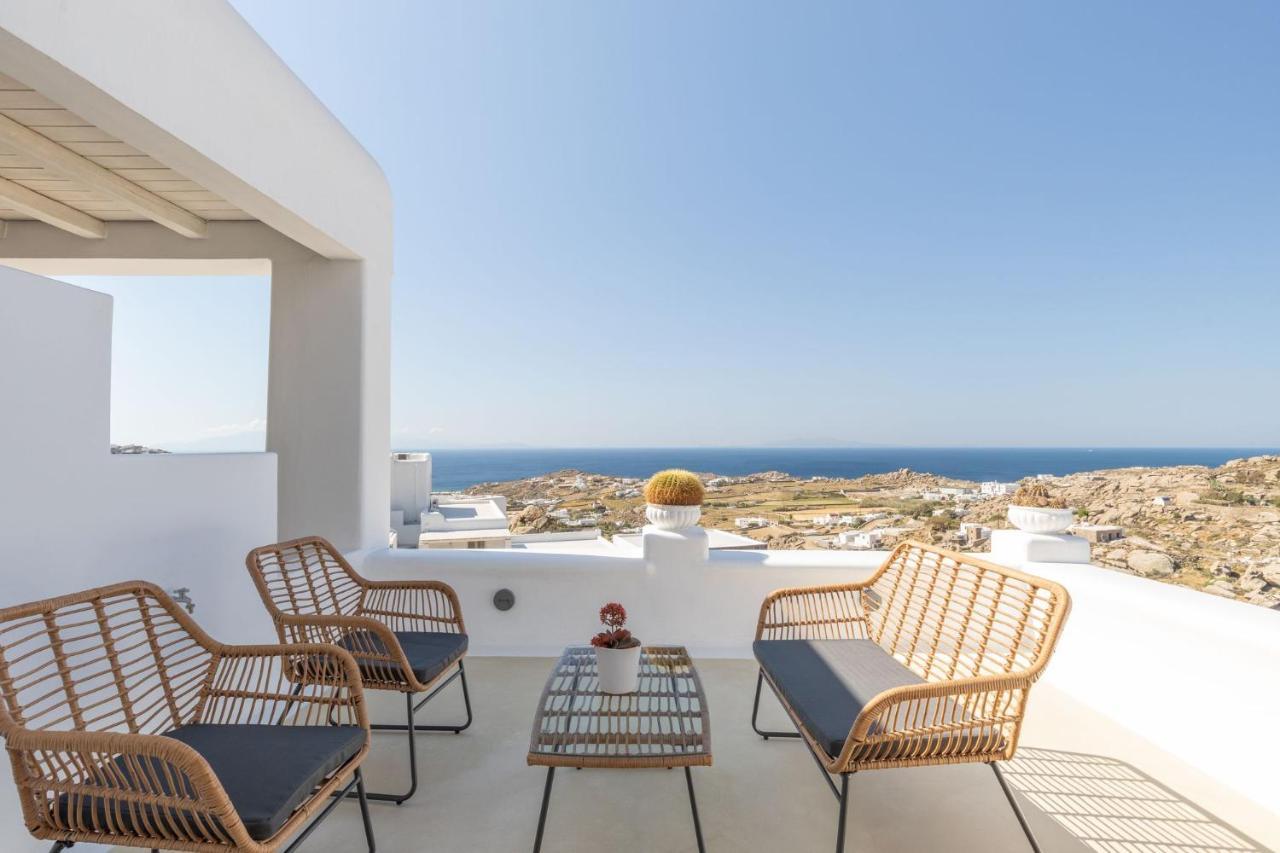 Sea & Stone Residence Mykonos プラティス・ヤロス エクステリア 写真