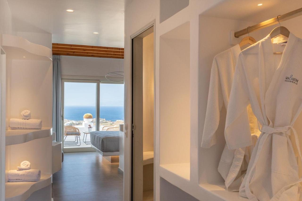 Sea & Stone Residence Mykonos プラティス・ヤロス エクステリア 写真